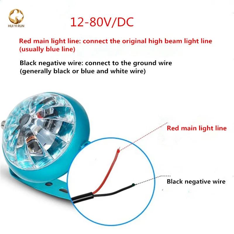 New Colorful Flashing Motorcycle Truck Chassis Llights LED Lights Rear Tail Lights  Brake Lights Warning Llight