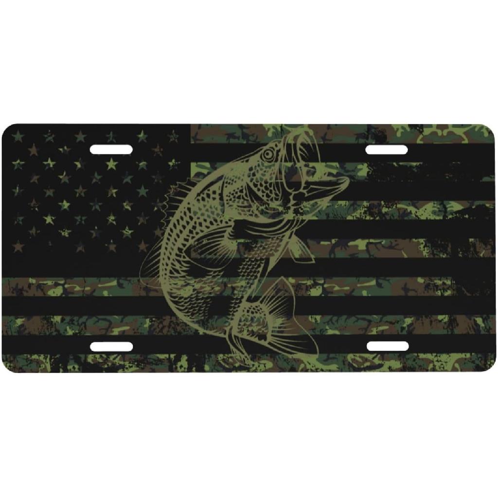 Wildflower Flower Art Front License Plate for Women Car Vanity Plates Decorative Aluminum Metal Cute Novelty License Plate Cover for Men 6x12 Inch (4