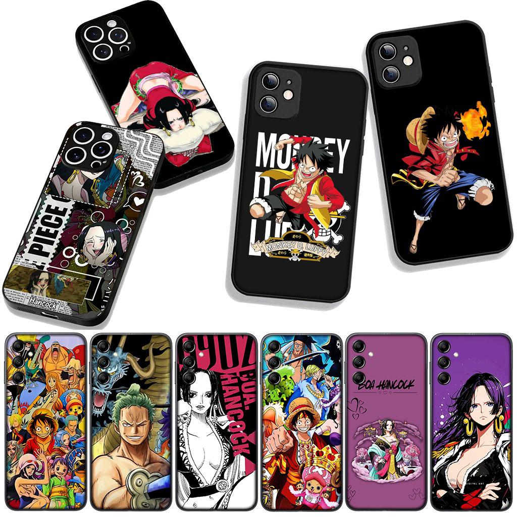 Cover for OPPO A54 A40 A60 A80 A18 A16 A17 A38 A78 A79 A57 A55 A3 Pro A96 A15 A12 Phone Case Zoro One Boa Hancock Pieces Luffy