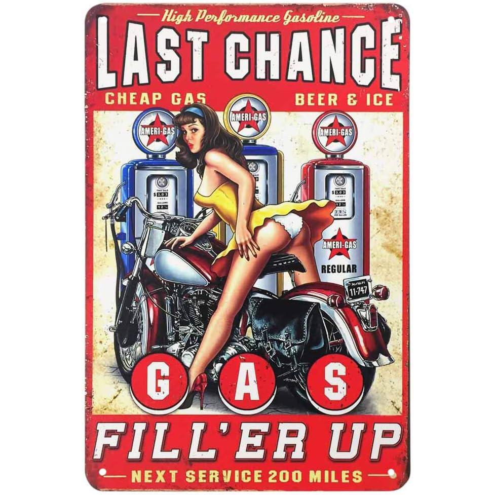 Pinup Girls Garage Metalowe Blaszane Znaki Plakaty Artystyczne na Ścianę Tabliczka Znak Vintage Żelazny Obraz Dekoracja do Domu Kawiarni Garażu Klubu Ba