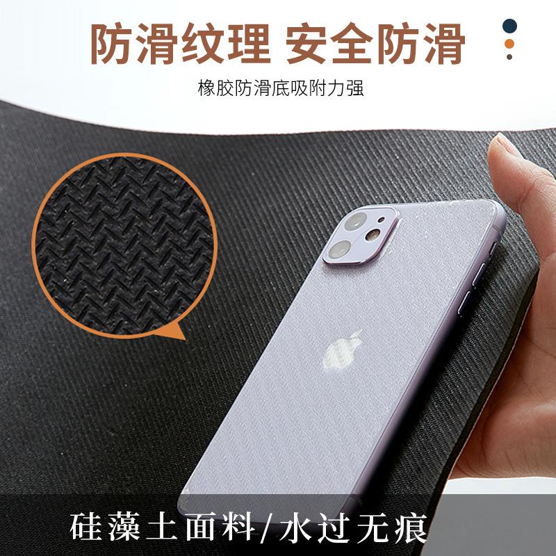 Small Fresh Diatom Mud Soft Ground Paving Anti-Skid Pad Anti-Drop Floor Sticker Small Size Bathroom Absorbent Floor Mat Foot Pad