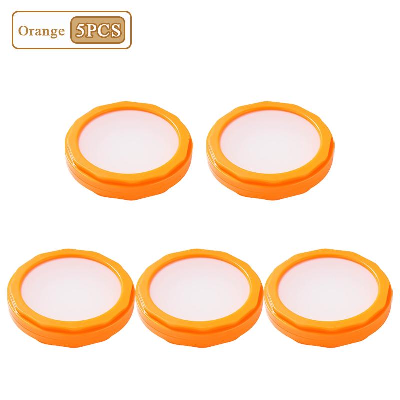 1-10PCS Silicone Food Storage Container Double Sided Lid Mini Fridge Organizer for Fruits Vegetables Fresh Keeping Kitchen Box