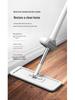Foldable Flat Mop & Bucket - Hands-Free Washing System