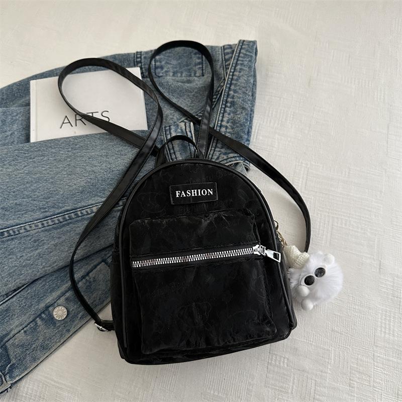 Backpack women 2025 new fashion travel small bag students go to work backpack after going out