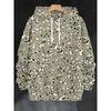 Autumn 3D Graffiti  Abstract Art Pattern Printed Hoodies Fashionable Casual Sports Long Sleeved Men's Hooded Sweatshirts