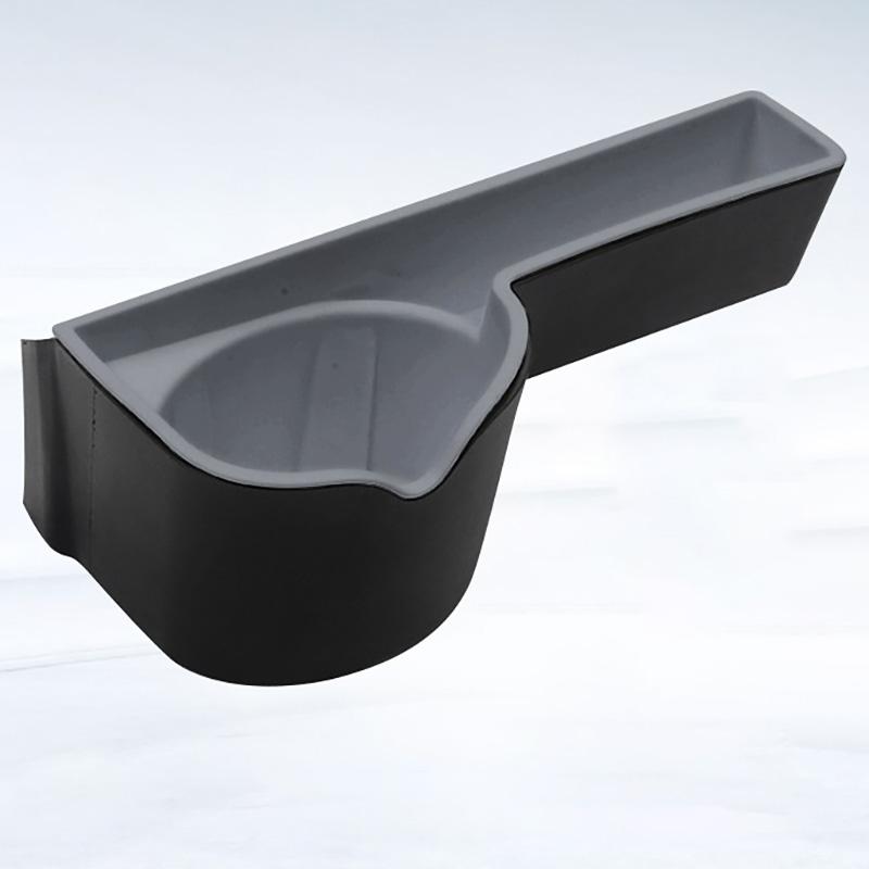 

Для Tesla Model 3 Y приборная панель автомобиля подлокотник центральный блок управления автомобильный двухслойный подстаканник аксессуары для салона автомобиля серый