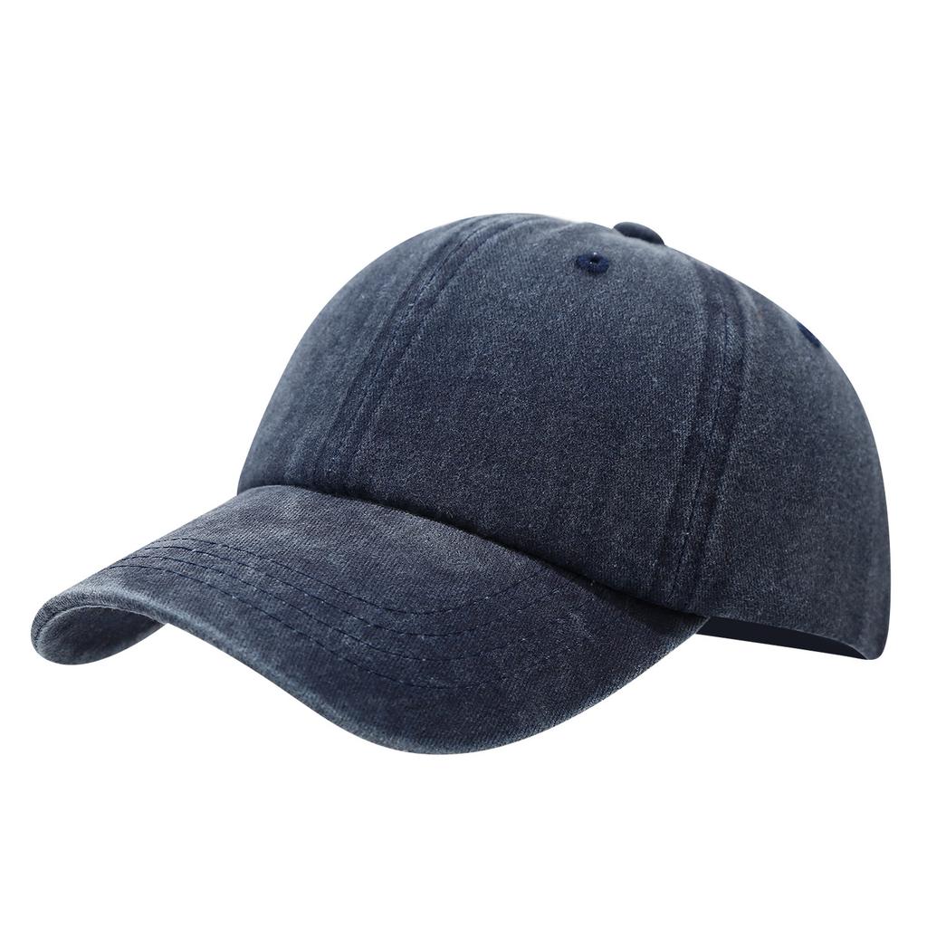 Baseball High-Quality Her  Him For Women Men Hat Protection Sun Dad Cotton Soft Adjustable Cap Denim Washed Caps Peaked Hats Trendy Fashionable