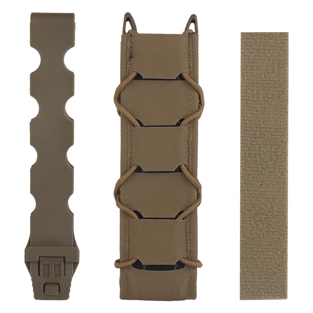 Tactical Magazine Pouch V2 Long Type For 9mm/MP5/MP7 Mag Holder Pouch Quick Release MOLLE Hunting Shooting Airsoft Gear 5
