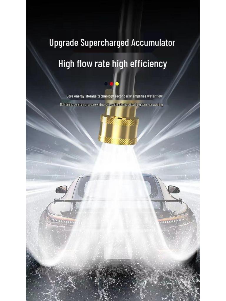 Przenośna ładowalna myjka ciśnieniowa do samochodu