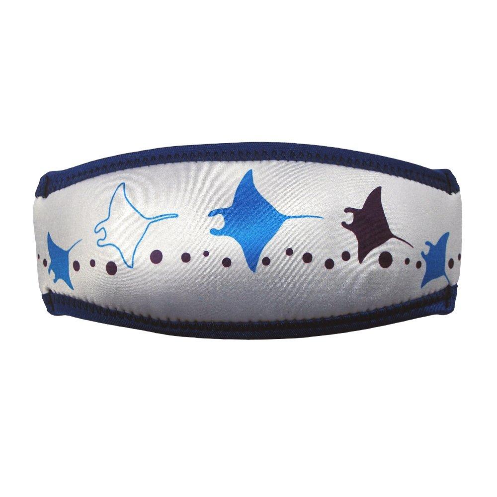 

SeaCanary Snorkeling Diving Mask Strap Cover Manta White белый