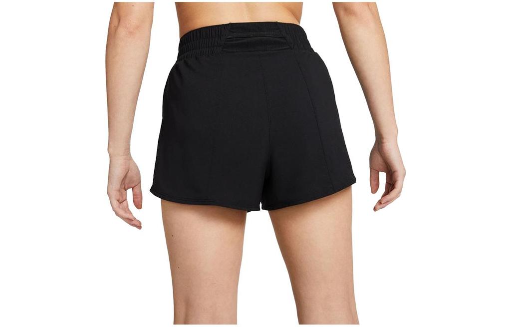 Nike Sports Shorts Women's Black Moderate Wide Leg Pants DX6015-010