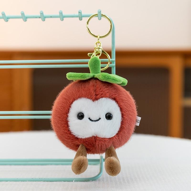 Niedliche Plüschtiere der simulierten Fruchtserie, Taschenanhänger, dekorative Schlüsselanhänger, Geburtstagsgeschenke für Männer und Frauen