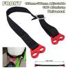 Universal 2Pcs CNC Adjustable Fornt Rear Motocycle Rear Rescue Pull Bundle Belt Draw Leashes