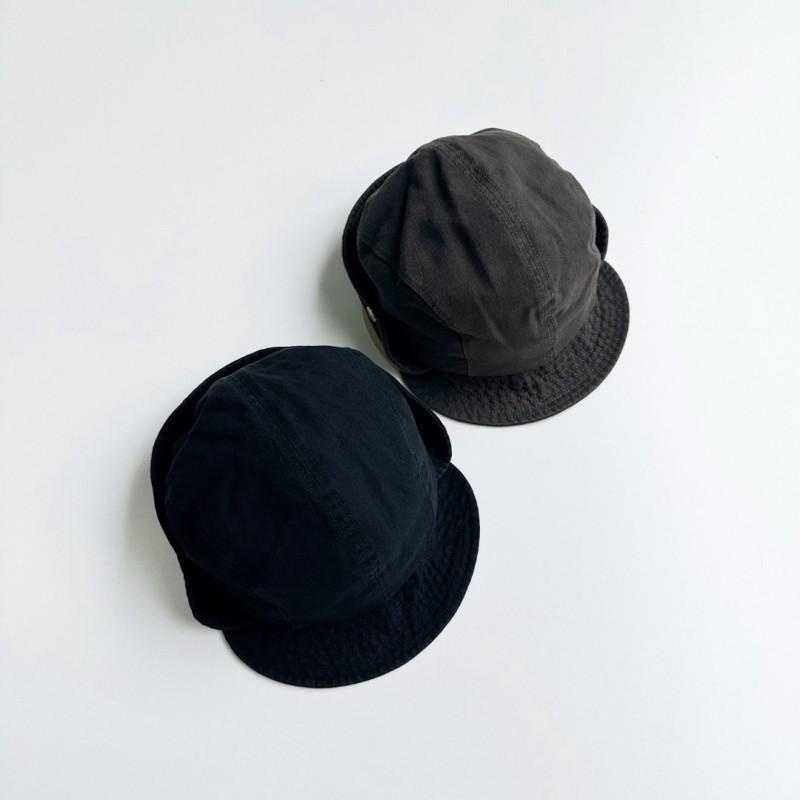 Vintage Bucket Hat Women - Wide Brim Foldable Beret Cap With Letter Sun Protection