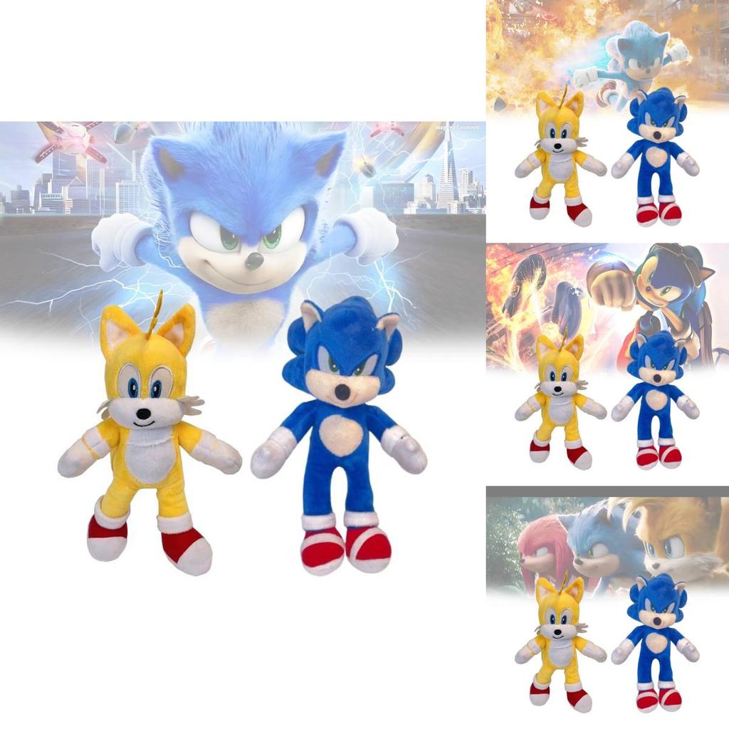 Adorable The Hedgehog Plush Toy Featuring Knuckles In Vibrant Blue Design