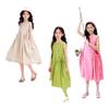 Balabala Girls' Sweet A-Line Summer Dress