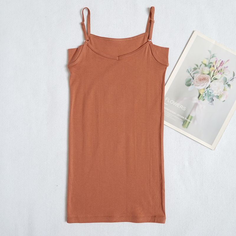 Pure Cotton Camisole Sweat-Absorbent Quick-Dry Underwear Japanese Style Women's Base Layer Shirt N168
