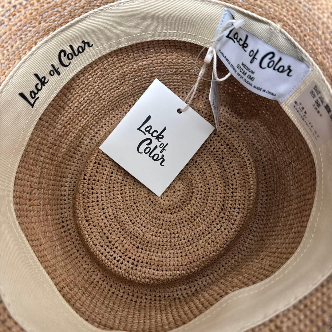 Used lack of color bucket hat (M)