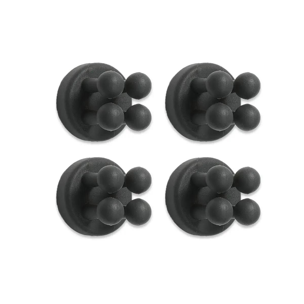 

4 шт. силиконовые держатели для зубных щеток крючок водонепроницаемый самоклеящийся настенный одинарный крючок для подвешивания держателя для ключей