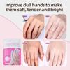 Custom Formula Nicotinamide Hand Mask Gloves Cruelty Free Natural Extract Milk Private Label Skin Care Hand Mask
