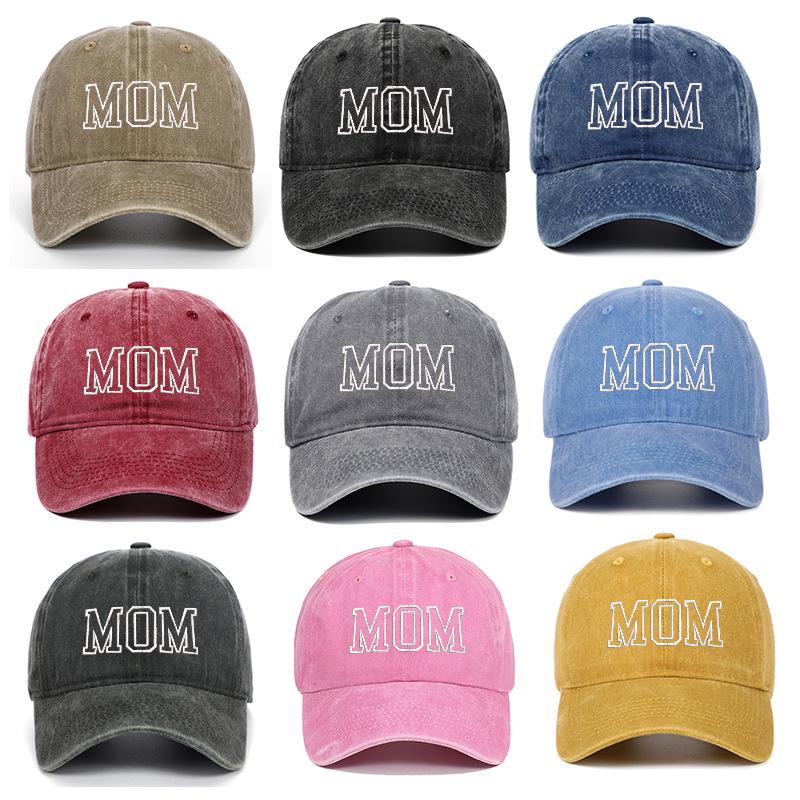 Cross-Border Embroidery Parent-Child Baseball Cap with Sun Protection