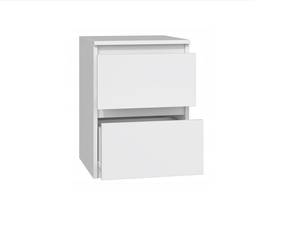 Malwa M2 Bedside Cabinet - White
