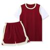 Girls basketball jersey set Adult children's short-sleeved training game jersey group buying jersey unit College basketball jersey