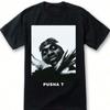 Schwarzes Rap Unisex T-Shirt Größen S bis 5XL Lässiges Grafik-T-Shirt