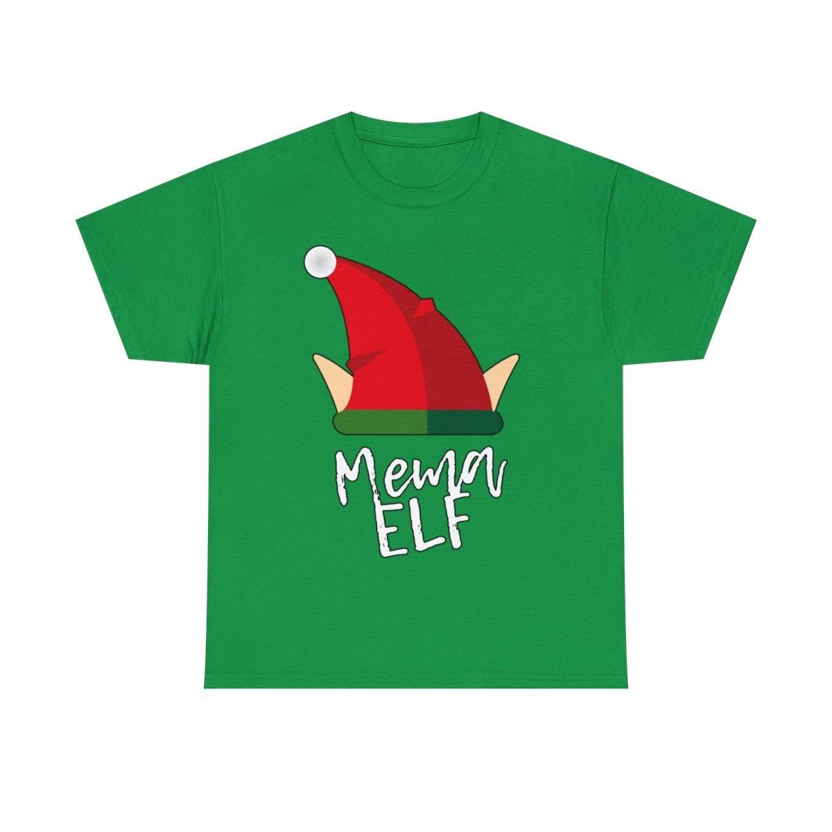 Mema Elf Christmas Costume Graphic Tee Shirt 3XL