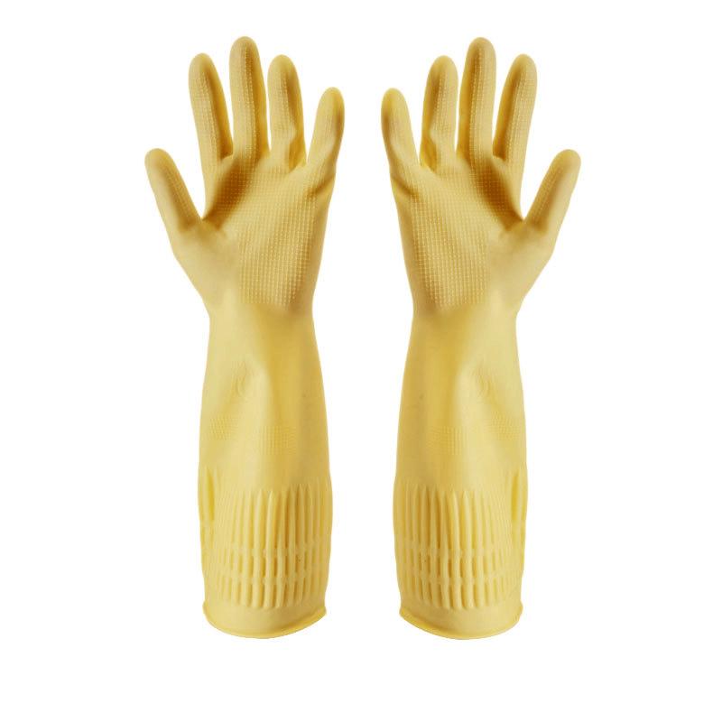 HJ Extra-Long Durable Rubber Work Gloves