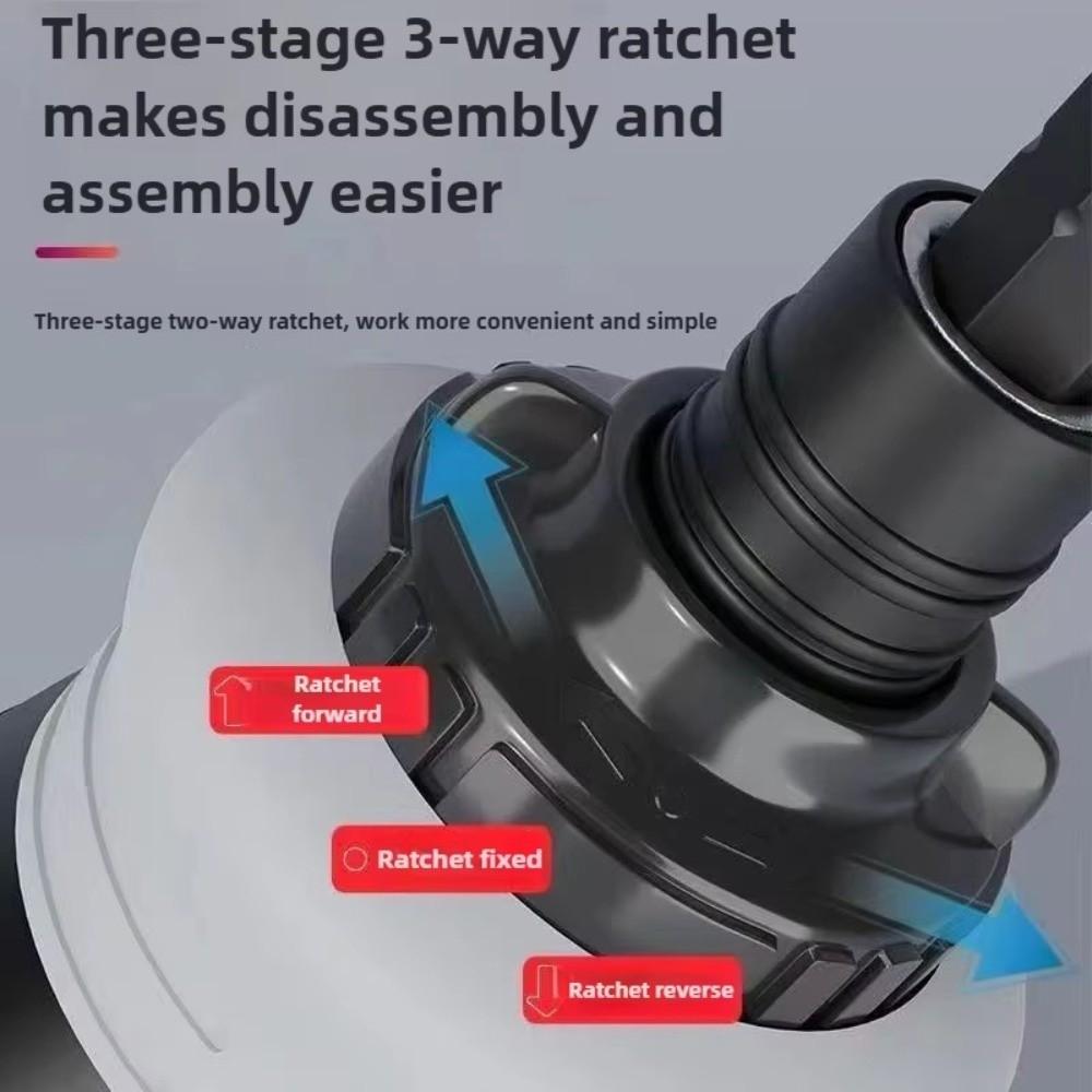 Short Mini Ratchet Screwdriver Set Cross Slotted High Hardness Radish Head Screwdriver Steel Multi-functional Tool