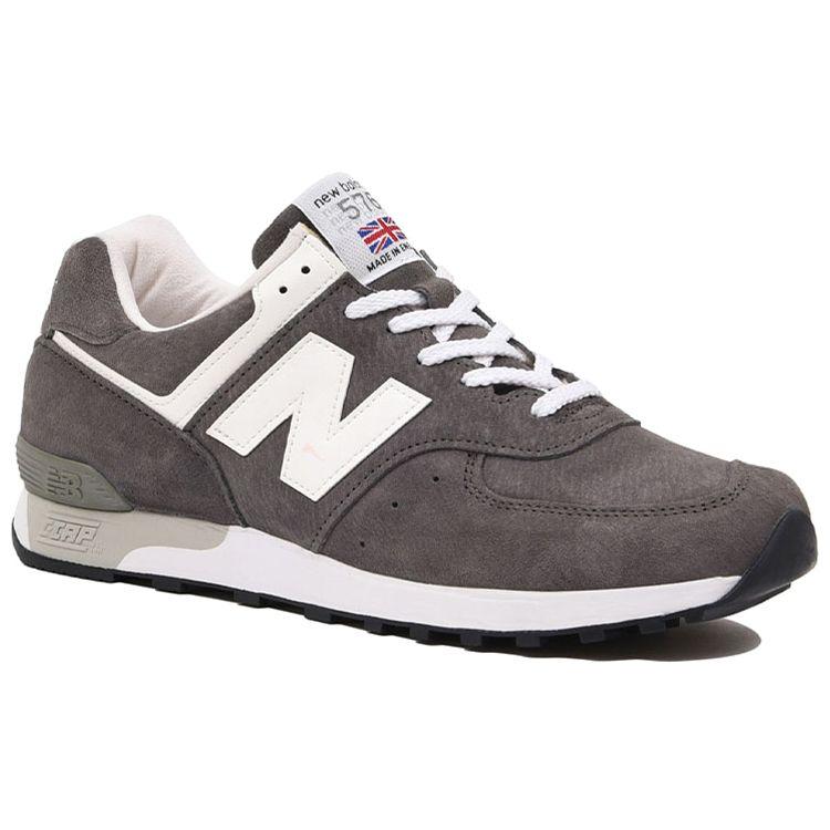 New Balance Nb 576 Soft Comfortable Mesh Suede Synthetic Leather Low Top Marathon Running Shoes Unisex sneaker Gray M576GRS