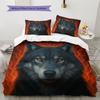 Cartoon Pattern Bedding Quilt Set Quilt Cover Pillowcase Home Decoration Birthday Gift (1 * Duvet Cover + 2 * Pillowcase, Without Core)