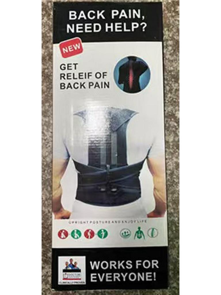 Cross-Border Posture Corrector & Chest Lift Belt – Anti-Hunchback Support