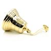 Authentic Solid Large Size 7" Nautical Maritime Brass Ship Bell with Wall Mounted Bracket | Nagina International L42-I3R-V4W
