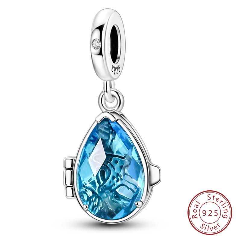 Copper Blue Purple Butterfly Perfume Bottle Starry Sky Air Balloon Charms Beads Fit Diy Bracelets Jewelry