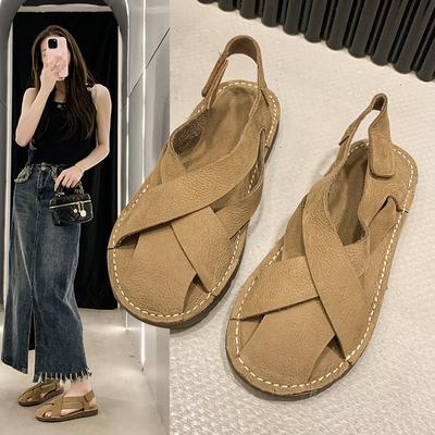 Fashion 2025 Luxury Women Shoes Sandals Flat Low Heel Sneakers Casual Gladiator Barefoot Loafers Slip-on Summer Spring Comfortable
