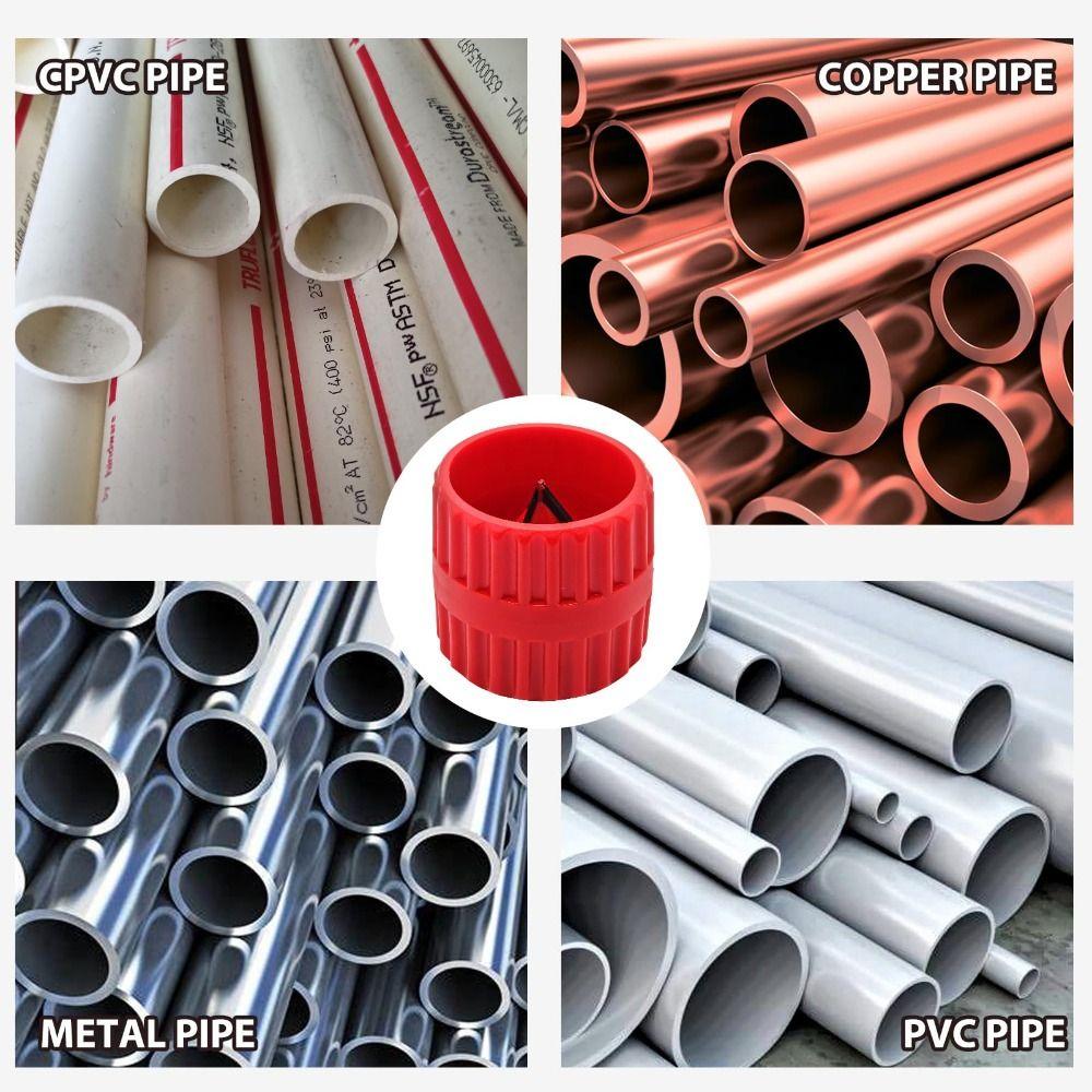 Easy Edge Trimming Chamfer Tool Smooth Rotation Burrs Remover Deburring Tools Copper Tubes