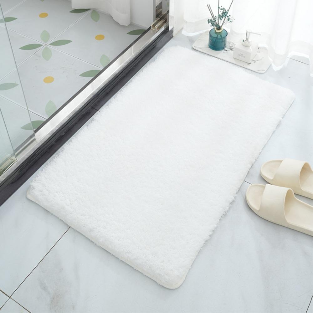 Kalınlaştırılmış Banyo Kaşmir Paspas Banyo Kaymaz Halılar Lavabo Küvet Zemin Halısı Duş Odası Paspası Hafızalı Köpük 3D Ped