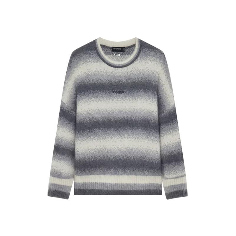 Teenie Weenie Men's Retro Gradient Stripe Knitted Sweater
