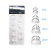 10Pcs Hearing Aids Earplugs Domes Silicone Open Fit Ear Tips Replaceable Hearing Aid Accessory 6/8/10/12Mm Hearing Impairments
