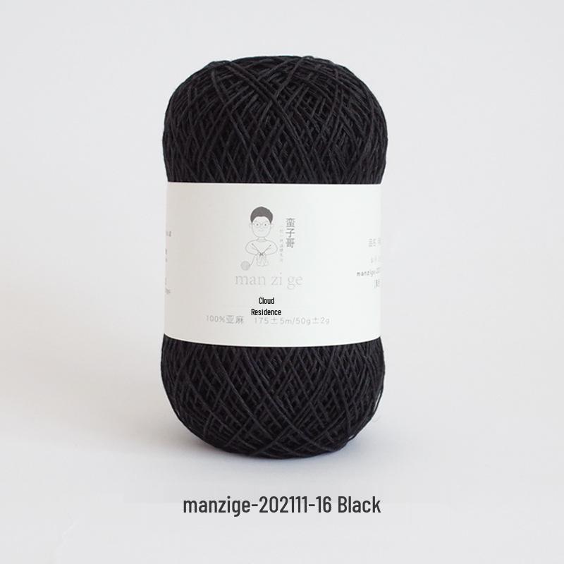 Yunfei 100% Linen No. 5 Fine Thread for Hand-Woven Crochet and Needlework