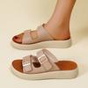 35-43 New Summer Casual Sandals for Women, Comfortable, Non-slip, Buckle, One-strap Sandals