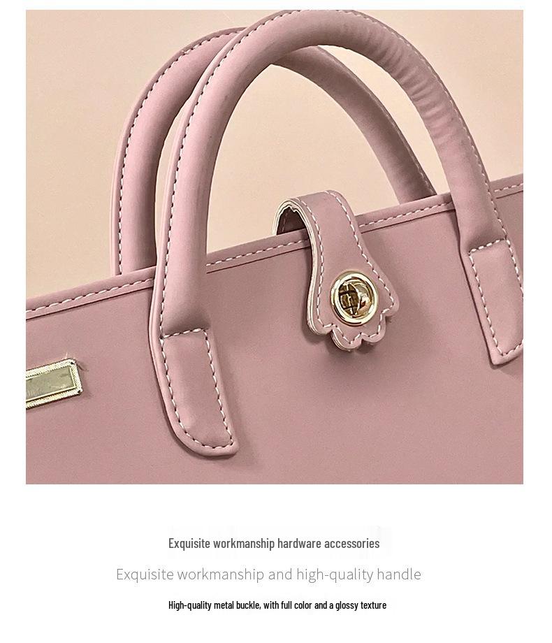 Pink Laptop Protective Handbag for Girls