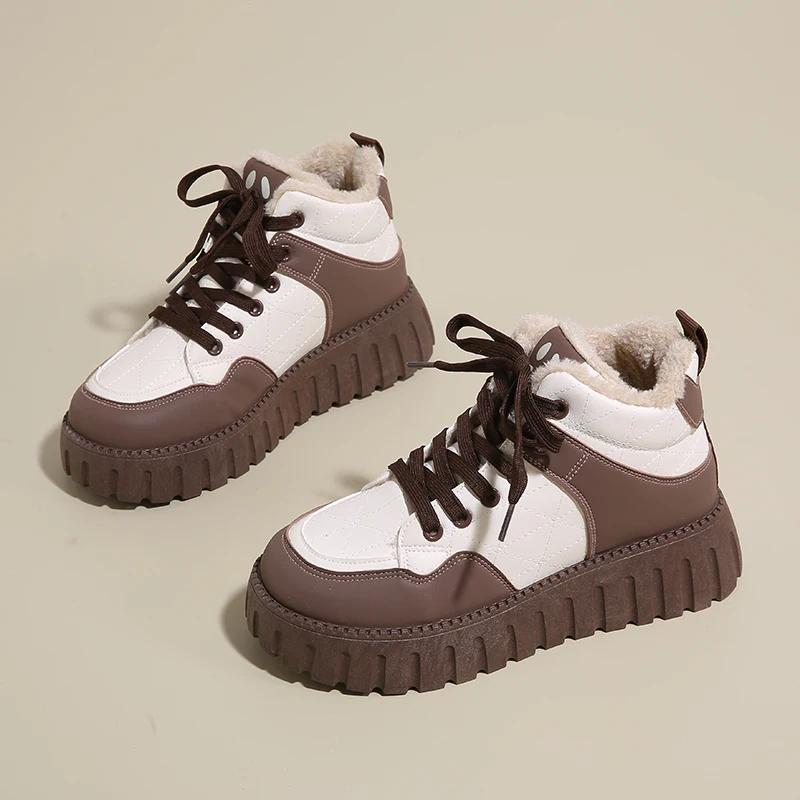 Fashion Platformed Short Ladies Boots Casual Retro Shoes Women Cool Women Sneakers Sport Design Classic China Premium High-quality
