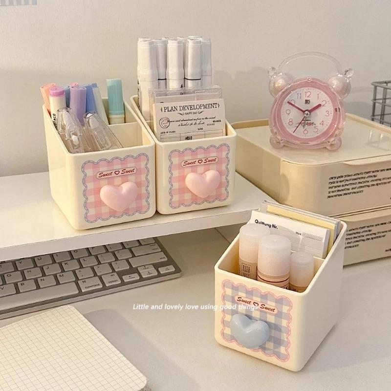 Cartoon Multifunctional Pen Holder Desktop Organizer For Students