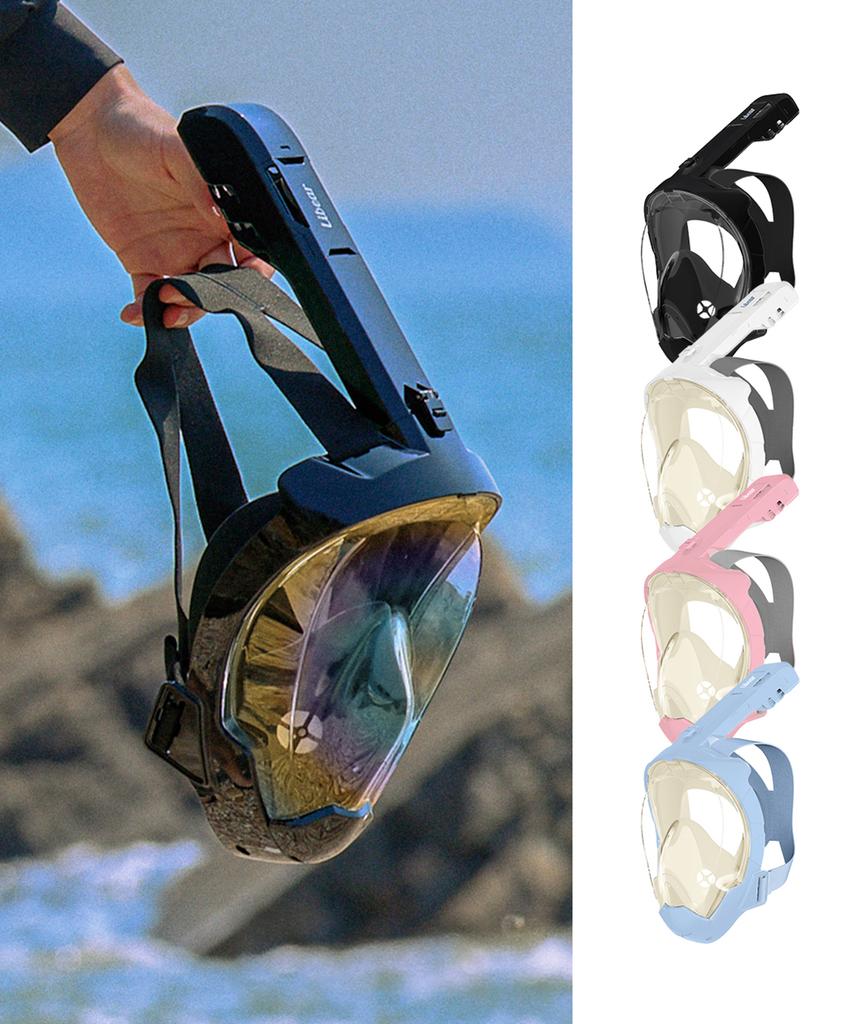 Libealeu Adult Full Face Snorkeling Mask 4 Colors