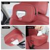 1Pcs Car Accessories Quality Leather Auto Paper Towel Storage Bag For Opel Astra Insignia Vivaro Corsa Mokka Zafira Vectra OPC