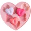 Silicone Heart Shaped Baking Mold, Candy Cake Mold, Ice Cream Mold, Baking Mold, Baking Utensils, Kitchen Supplies MIT