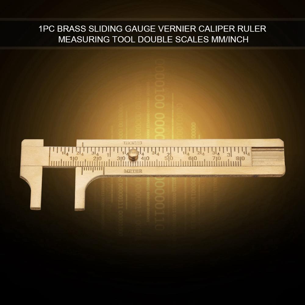 Double Scale Vernier Caliper 80mm / 100mm Pocket Pocket Caliper Measuring Tool for Measuring Jewellery, Gemstones, Beads